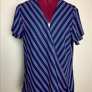 MICHAEL Michael Kors Striped Blouse
